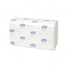 Полотенца бумажные листовые Tork Premium H3, 2-слойные, ZZ-сложения, 200л., комплект 15шт.,100278